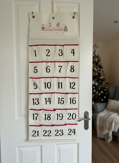 Canvas Christmas Personalised Advent Calender