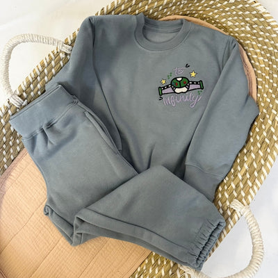 To Infinity Personalised Embroidered Jumper & Jogger