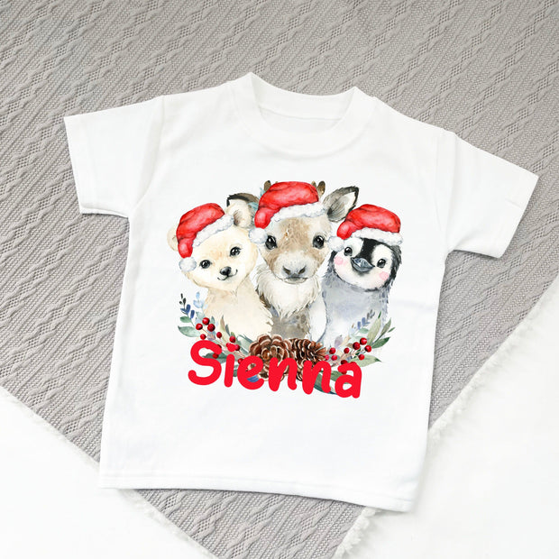 Christmas Printed Personalised T-Shirt