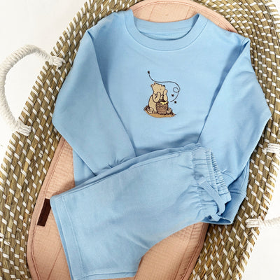 Pooh Bear Personalised Embroidered Jumper & Shorts Set