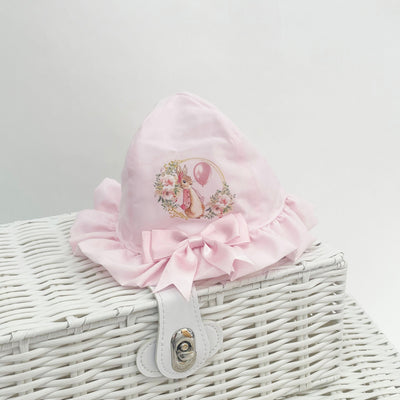 Pink Flopsy Bunny Printed Sun Hat