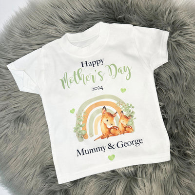 Happy Mother's Day Printed Personalised T-Shirt - Lots of Designs
