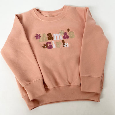 Mama's Girl Personalised Embroidered Jumper