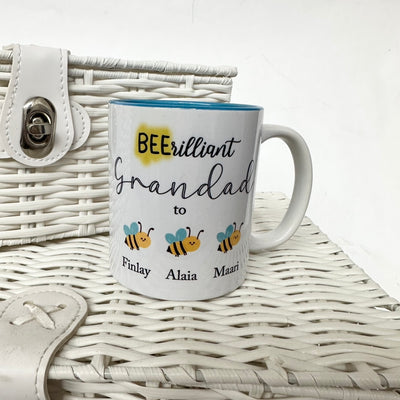 Father's Day Personalised Mug - BEErilliant Name