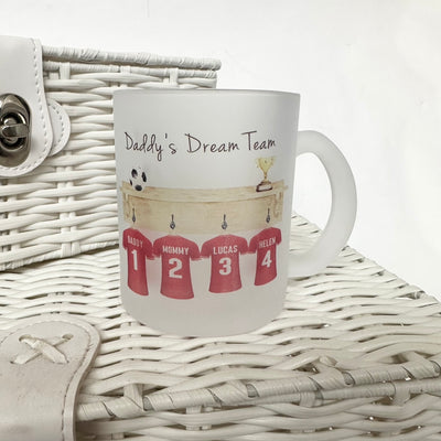 Father's Day Personalised Mug -  Daddy’s Dream Team
