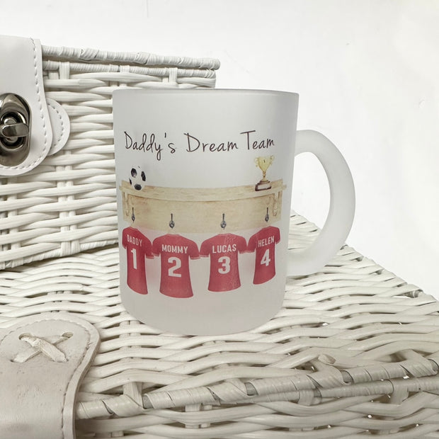 Father's Day Personalised Mug -  Daddy’s Dream Team