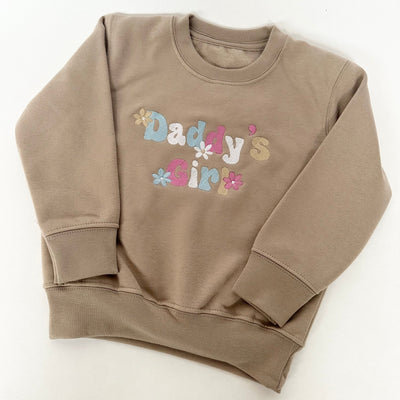 Daddy's Girl Personalised Embroidered Jumper