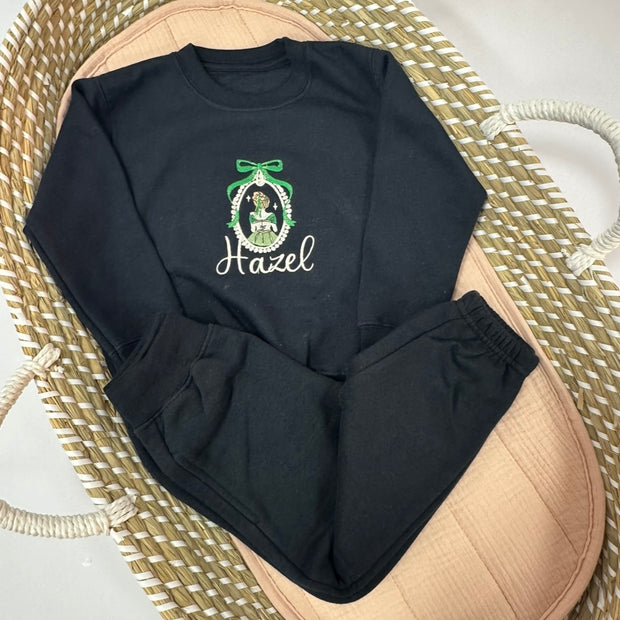 Anna Personalised Embroidered Jumper & Jogger