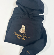 Mama Bear Personalised Embroidered Adults Jumper or Hoody