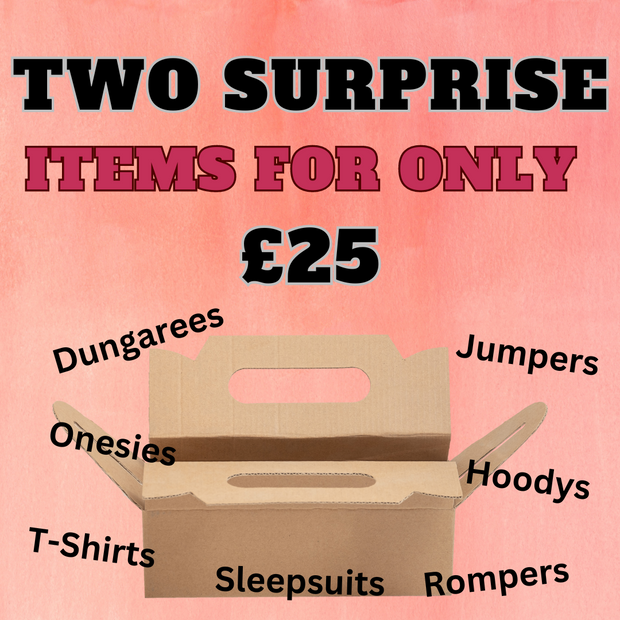 2 Items for £25 Personalised Mystery Bag