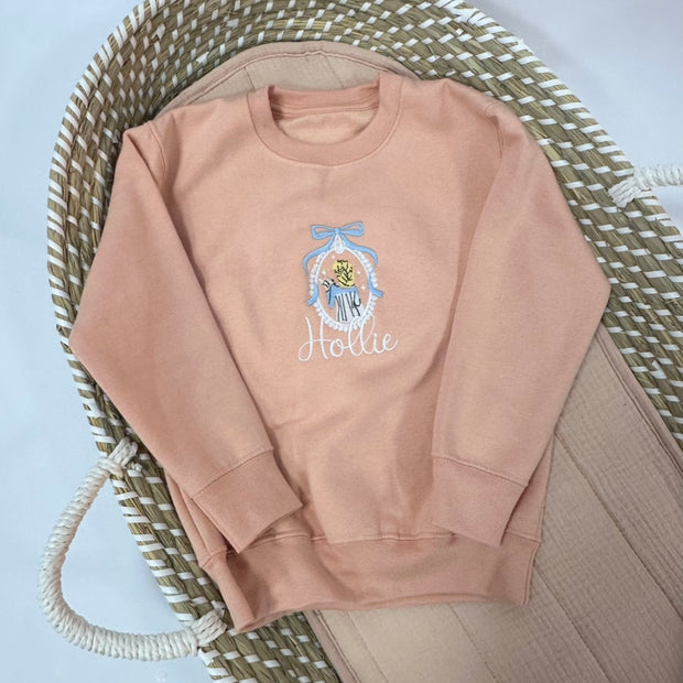 Ice Princess Personalised Embroidered Jumper