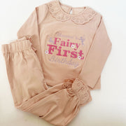 Embroidered Personalised Birthday Pyjamas - Fairy