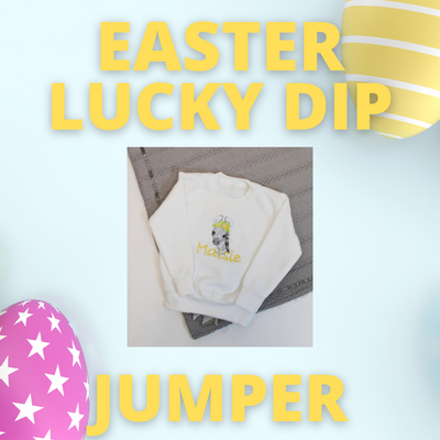 EASTER LUCKY DIP Personalised Embroidered Jumper