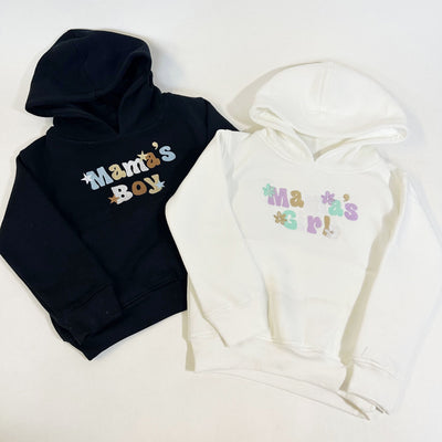 ‘Mama’s ....’ Personalised Embroidered Hoody