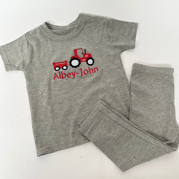 Personalised Embroidered T-Shirt & Leggings set
