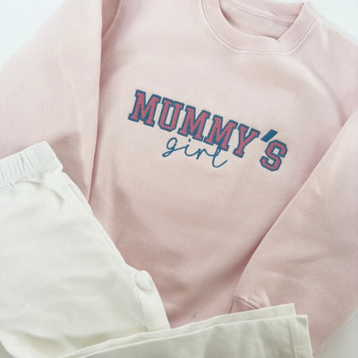 Mummy’s or Daddy’s Girl/Boy Personalised Embroidered Jumper