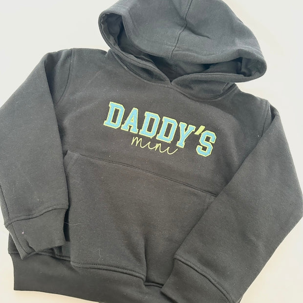 Daddy’s/ Mummy’s Mini Personalised Embroidered Hoody