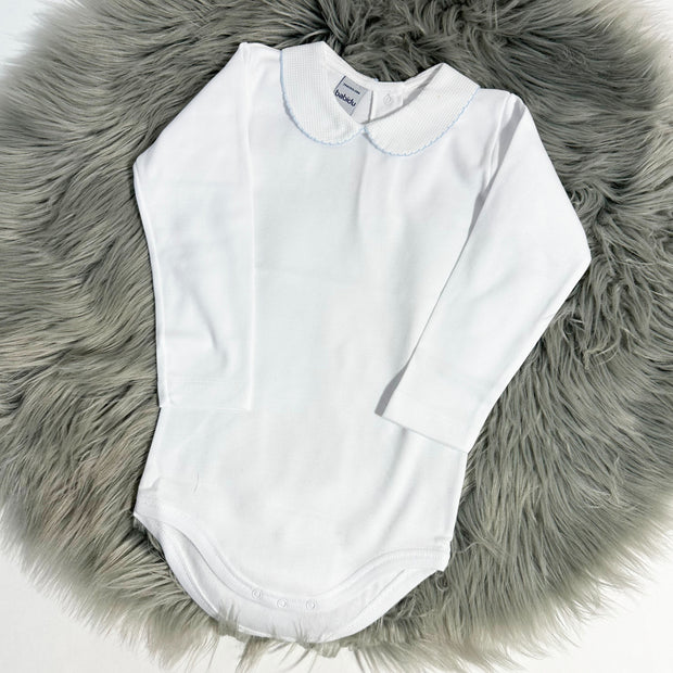 DEFECT - White Bodysuit with mark on collar (18-24 months)