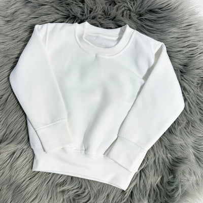 DEFECT - White Jumper with mark 3-4 years