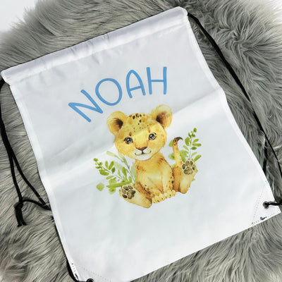 SAMPLE - Drawstring bag with name Noah