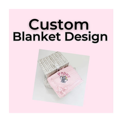 Surprise Personalised Embroidered Blanket
