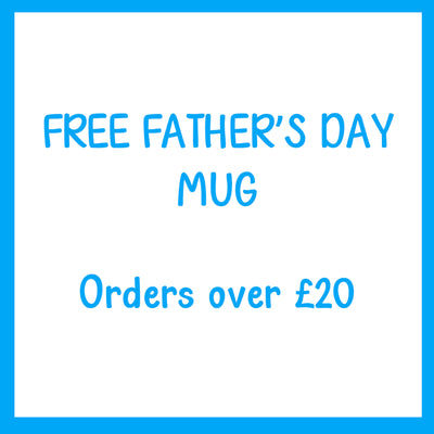 FREE FATHER'S DAY MUG ON ORDERS OVER £20