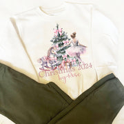 Christmas Printed White Personalised Jumper -Various Designs