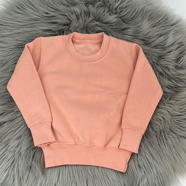DEFECT - Peach pink jumper 6-12 Months