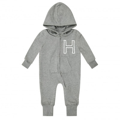 Initial Fleece Personalised Embroidered Onesie - Various Animals