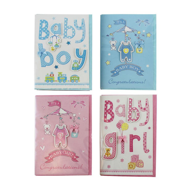 New Baby Cards - Various Options