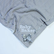 ‘Baby + Name’ Personalised Blanket (Various Coloured Blankets)