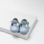 Baby Blue 'Sailor' Soft Sole Shoes