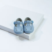 Baby Blue Matte T Bar Shoes