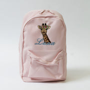Floral Safari Animal Personalised Backpack - Various Animals & Coloured Backpacks