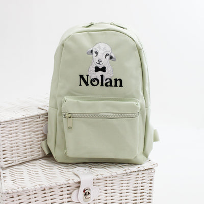 Lamb with Bow Tie Backpack - Various Colours
