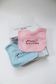 Mother's Day Pull Over Bib (Blue Or Pink)