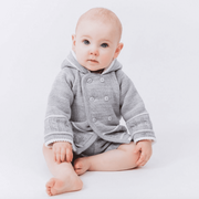 Grey Baby Knitted Jacket