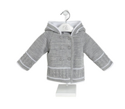 Grey Baby Knitted Jacket