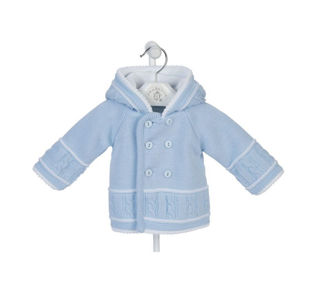 Blue Baby Knitted Jacket