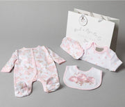 Five Piece Roses Floral Gift Set with Free Gift Bag