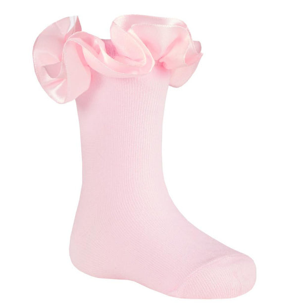 Pink Frilly Socks