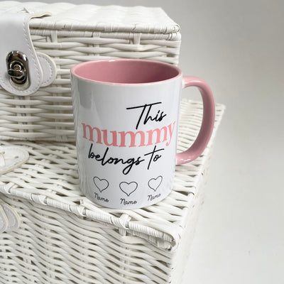 'This mummy belongs to' Mother's Day Personalised Mug