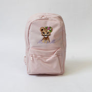 Floral Safari Animal Personalised Backpack - Various Animals & Coloured Backpacks