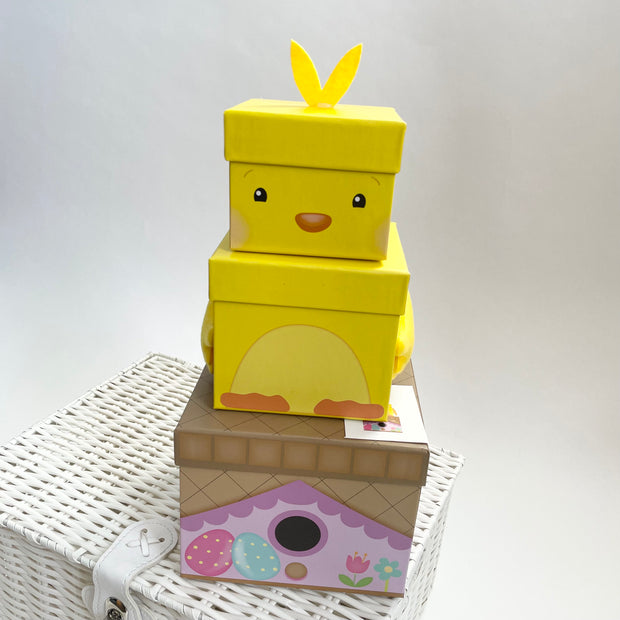3 Tier Chick Easter Boxes