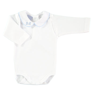 Blue Collar Trim Babidu Babyvest (With or Without Name)