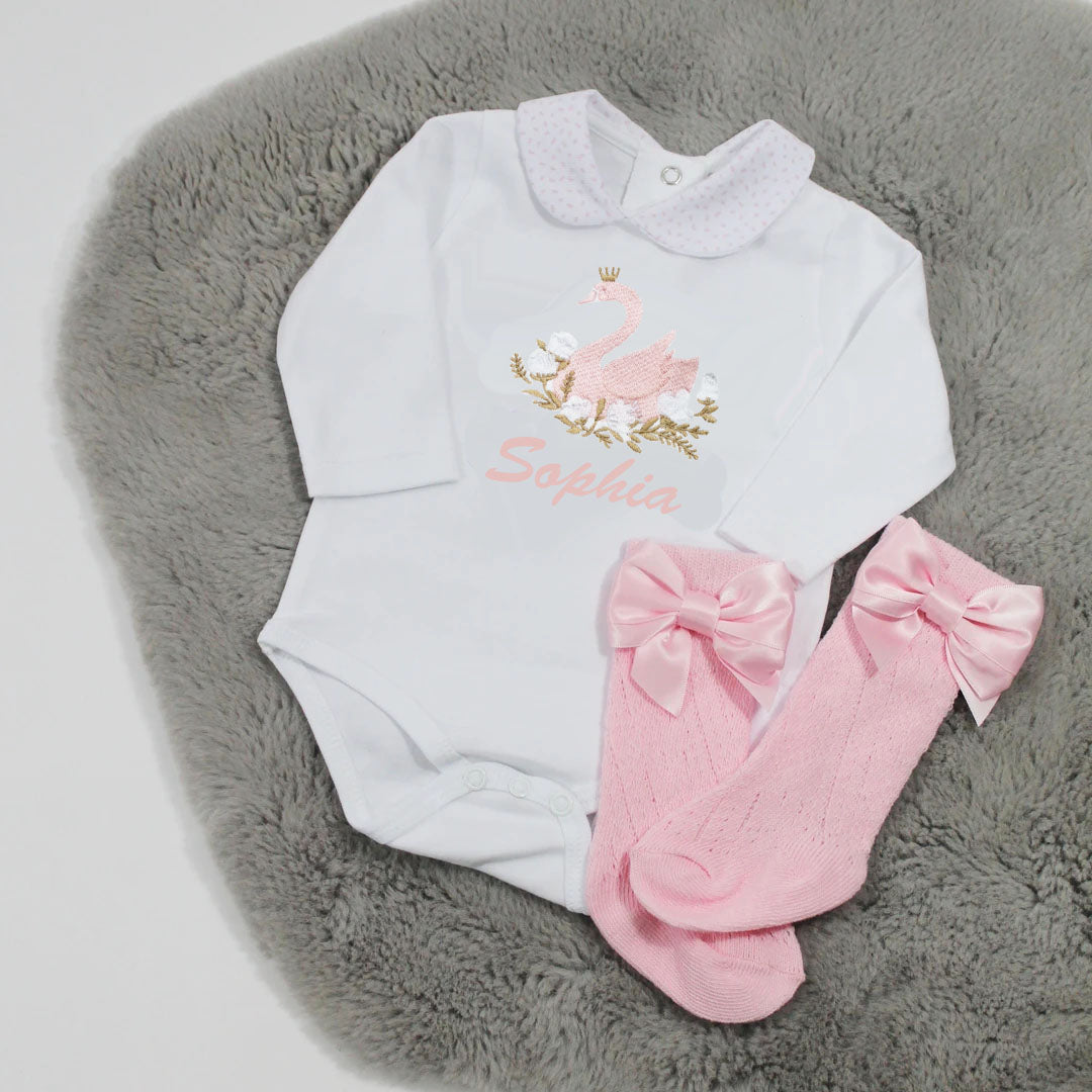 Swan baby hot sale outfit